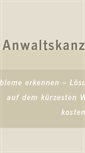 Mobile Screenshot of kanzlei-huelsebusch.de
